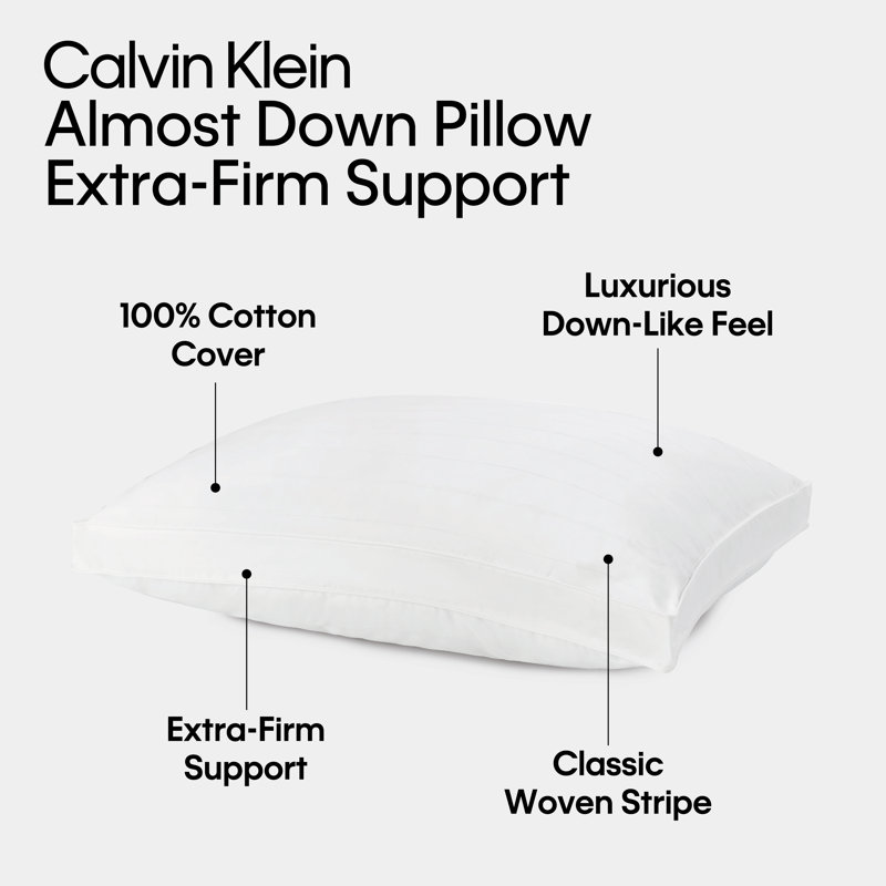 Calvin klein firm pillow best sale